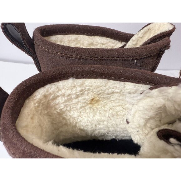 Sperry Top Sider Rip Water Duck Boots Faux Fur Womens 9 Waterproof Blue Rubber - Picture 16 of 16